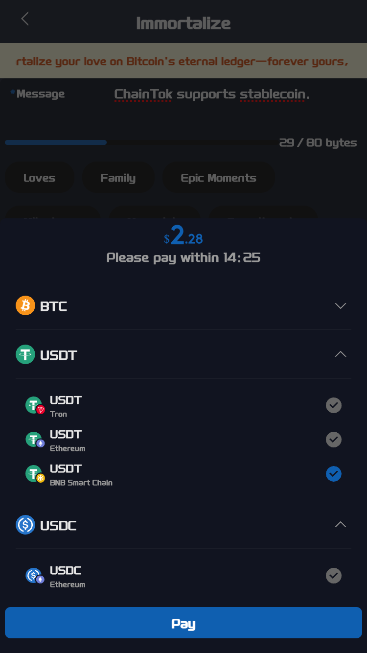 ChainTok Stablecoin